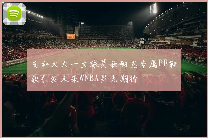 南加大大一女球员获耐克专属PE鞋款引发未来WNBA星光期待